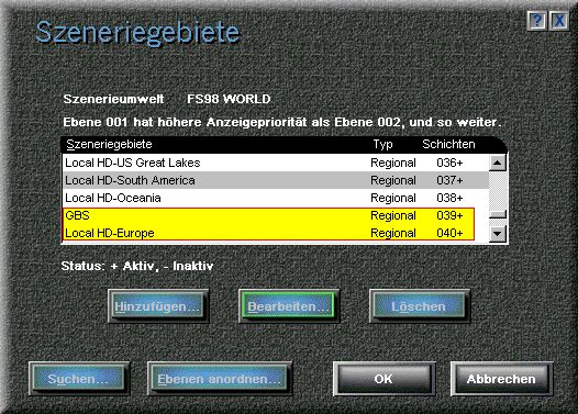 Szeneriegebiete